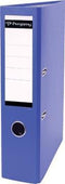 Pergamy Ordner A4 uit PP en karton, rug van 7,5 cm - Blauw