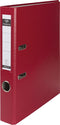 Pergamy Ordner A4 uit PP en papier, rug van 5 cm - Bordeaux