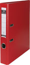 Pergamy Ordner A4 uit PP en papier, rug van 5 cm - Rood
