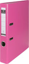 Pergamy Ordner A4 uit PP en papier, rug van 5 cm - Roze