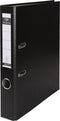 Pergamy Ordner A4 uit PP en papier, rug van 5 cm - Zwart