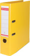 Pergamy Ordner A4 uit PP en papier, rug van 7,5 cm - Geel
