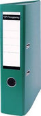 Pergamy Ordner A4 uit PP en papier, rug van 7,5 cm - Groen
