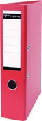 Pergamy Ordner A4 uit PP en papier, rug van 7,5 cm - Rood