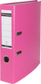 Pergamy Ordner A4 uit PP en papier, rug van 7,5 cm - Roze