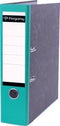 Pergamy ordner, voor ft A4, uit karton, rug van 8 cm, gewolkt groen
