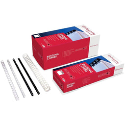 Pergamy - Pergamy bindruggen, pak van 100 stuks 12 mm, wit