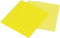 Pergamy transparante notes, ft 76 x 76 mm, 50 vel, geel