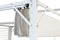 Pergola DKD Home Decor Wit 296 x 296 x 225 cm Staal