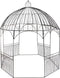 Pergola DKD Home Decor Zwart Ijzer (304 x 304 x 332 cm)