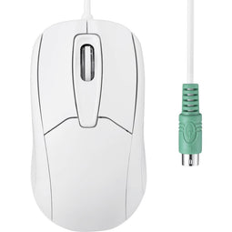 Perixx PERIMICE-209 P W Muis Kabelgebonden Optisch Wit 3 Toetsen 1000 dpi