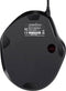 Perixx PERIMICE-517 D Trackball USB Laser Zwart 7 Toetsen 400 dpi, 1000 dpi Ergonomisch, Geïntegreerde trackball