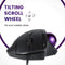 Perixx Perimice 520 ergonomische trackball muis met verstelbare hoek (bedraad) (programmeerbaar)