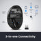 Perixx Perimice-619 Draadloze ergonomische verticale muis - 2,4ghz + Bluetooth - stille muis - 3in1 Multi device - anti slip coating