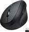 Perixx Perimice-619 Draadloze ergonomische verticale muis - 2,4ghz + Bluetooth - stille muis - 3in1 Multi device - anti slip coating
