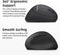 Perixx Perimice 719 - Stille draadloze Ergonomische muis (Silent muis)