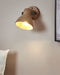 PERIYAR - Wandlamp - Donkere houtkleur - Mangohout
