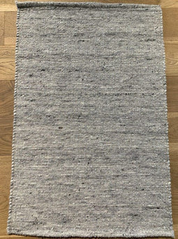 Perledo 33 Vloerkleed - 200x250 - Rechthoek - Laagpolig,Structuur Tapijt - Industrieel - Antraciet, Grijs