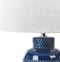 PERLIS - Tafellamp - Blauw - Keramiek