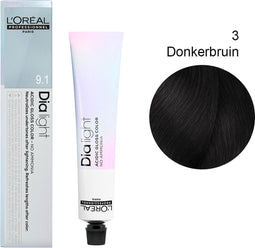 Permanent Colour L'Oreal Professionnel Paris Dia Light Nº 3 Dark Brown 50 ml
