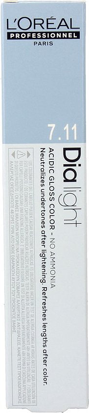 Permanent Dye L'Oreal Professionnel Paris Dia Light Nº 7,11 Ammonia-free (50 ml)