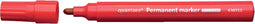 Permanent marker Quantore rond 1-1.5mm rood - 10 stuks
