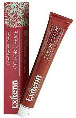 Permanente Kleur Color Creme Exitenn Nº 8 (60 ml)