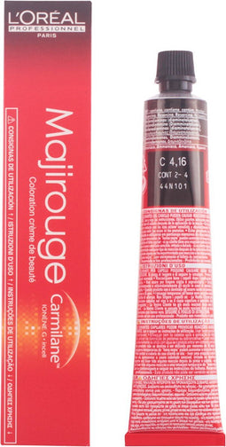 Permanente Kleur Majirouge Carmilane L'Oreal Professionnel Paris Nº 4.16 (50 ml)