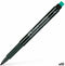 Permanente markeerstift Faber-Castell Multimark 1513 F Zwart (10 Stuks)