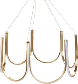 PERQUENO - Kroonluchter - Goud - Aluminium