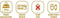 Personenweegschaal - LITTLE BALANCE - 8729 - Metallic gouden schildpadden - USB-repareerbaar - 180 kg / 100 g - Roze