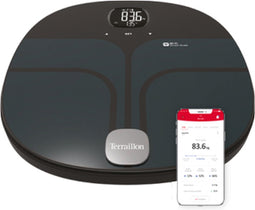 Personenweegschaal - Terraillon - MASTER COACH - Elektronisch, WIFI aangesloten - Impedantiemeter - BMI - Massaanalyse