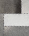 PERVARI - Patchwork vloerkleed - Grijs - 160 x 230 cm - Koeienhuid