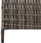 vidaXL - Kamerscherm - met - 3 - Panelen - - - Opvouwbaar - - - Grijs - - - 147x180 - cm - - - Poly - Rattan