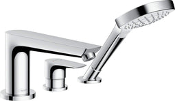 Hansgrohe Talis E - Driegats badrandmengkraan - Eengreeps bediening - Chroom