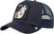 Pet Donkerblauw The lone wolf petten donkerblauw