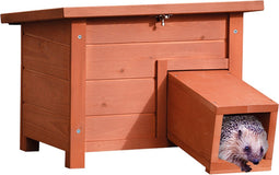 @Pet - Egelhuis - Hout - Bruin - 42x32x31cm