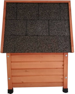 @Pet Kattenhok voor buiten XL 68,5x54x51,5 cm hout bruin