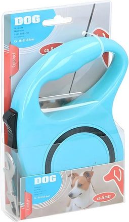 Pet Treatment Ed-42859: Intrekbare Hondenriem - 5M Blauw