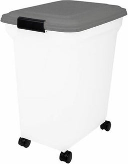 Petcomfort Bewaarcontainer Luchtdicht Transparant/Blauw 45 ltr