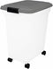 Petcomfort Bewaarcontainer Luchtdicht Transparant/Blauw 45 ltr