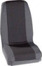 Petex 30070012 Profi 1 Autostoelhoes 4-delig Polyester Rood, Antraciet Bestuurder, Passagier