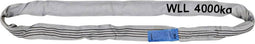 Petex 47204218 Rondstrop Werklast (WLL)=4 t Grijs