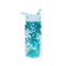 Petit Monkey Drinkfles Glitter - Dusty Aqua