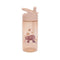 Petit Monkey Snackdozen + Drinkfles Bear and Friends/Humming Bear Back to School set - Linen White S