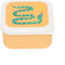 Petit Monkey Snackdozen + Drinkfles Upside Down Animals/Glitter Back to School set - Groen