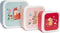 Petit Monkey Snackdozen + Drinkfles Woodland/Glitter Back to School set - Stone Blue/Dusty Aqua