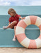 Petites Pommes - Sally Swim Ring - Zwemband - kleur Peach Daisy - 90 cm - 6+ jaar