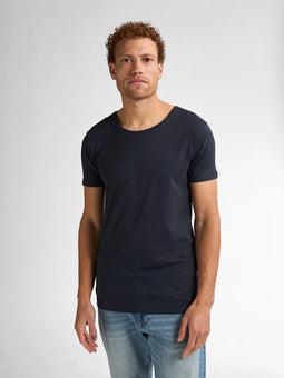 Petrol Industries - Heren 2-pack Basic T-shirts Ronde Hals - Blauw - Maat XS