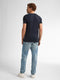 Petrol Industries - Heren 2-pack Basic T-shirts Ronde Hals - Blauw - Maat XS